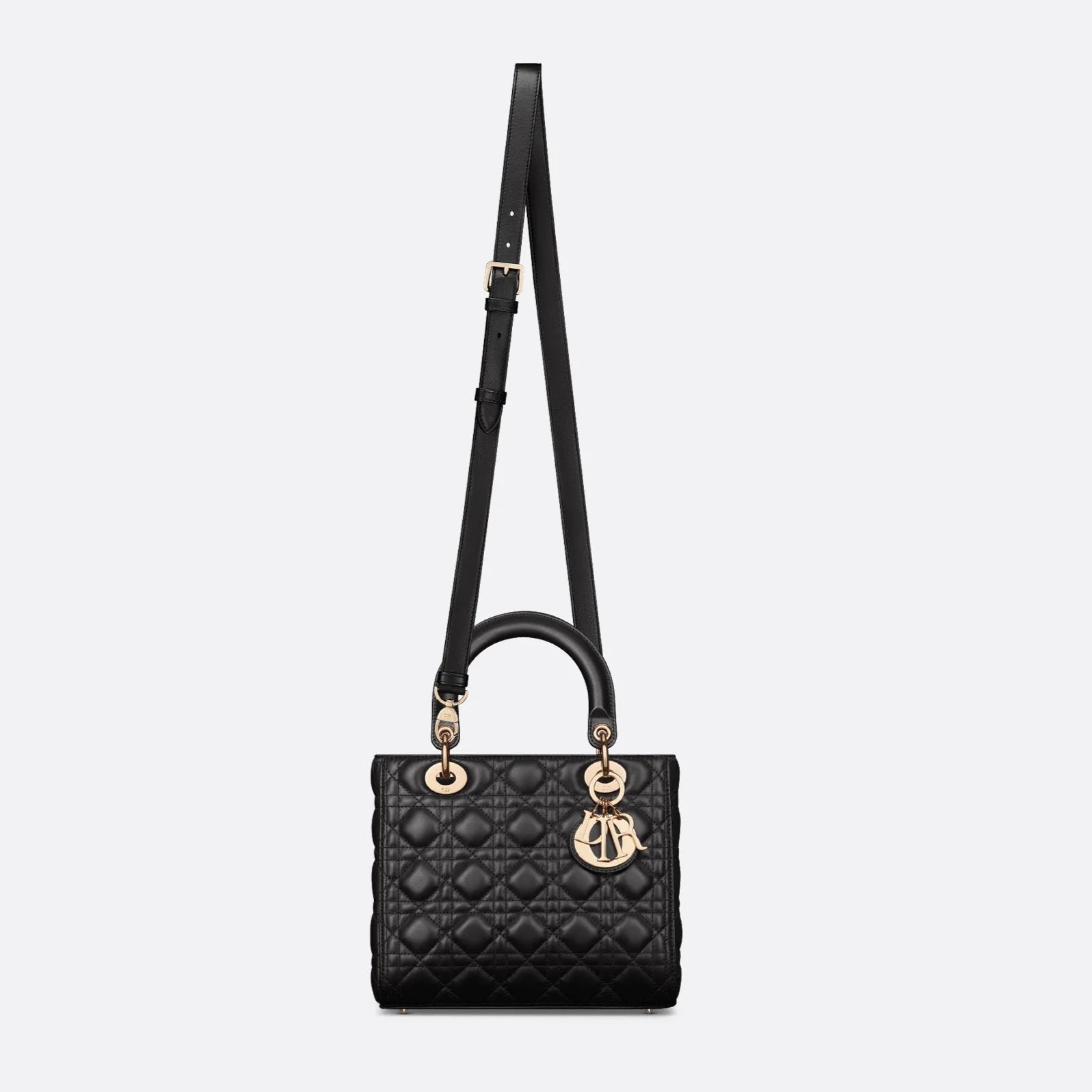 Dior Medium Lady Dior My ABCDior Bag - Black