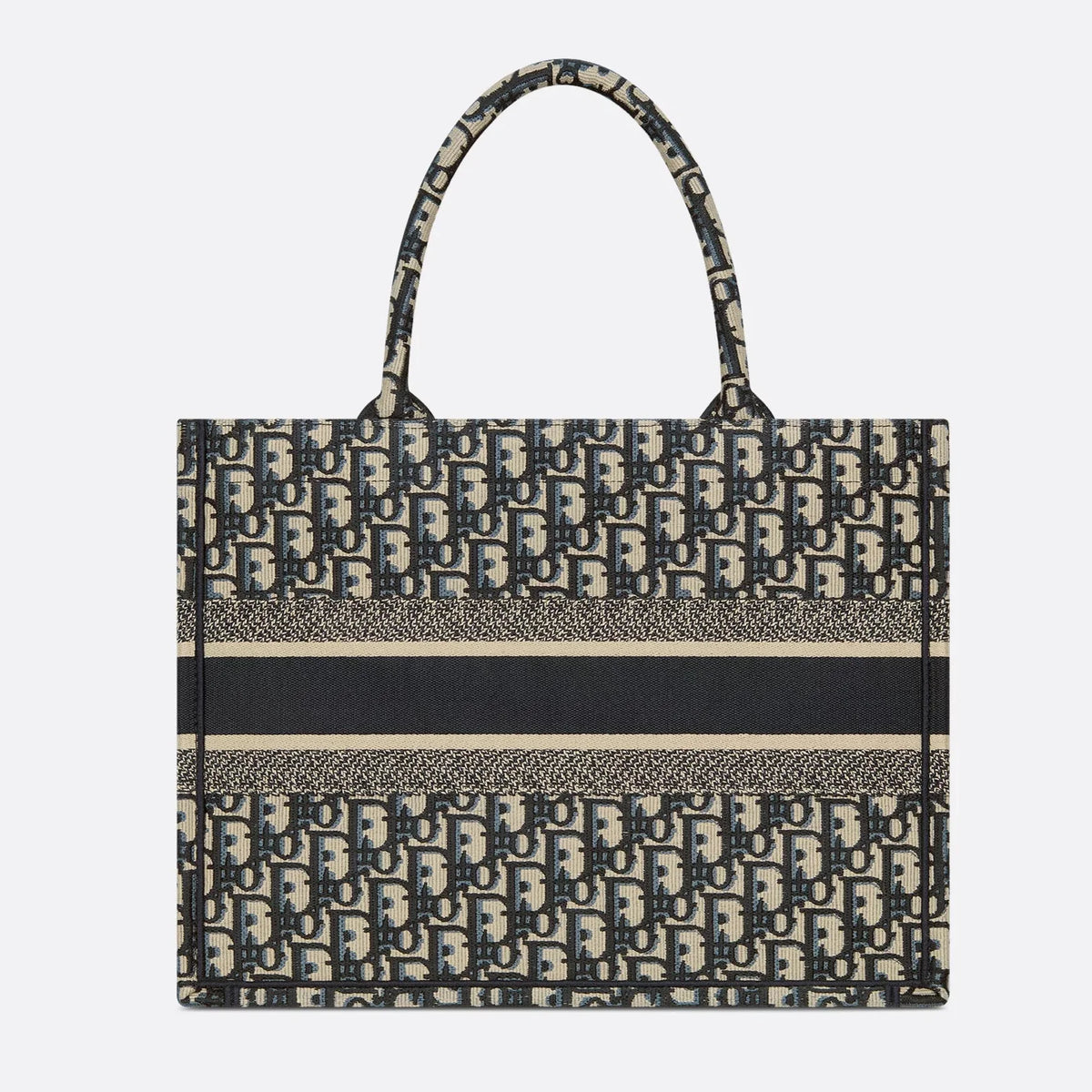 Dior Medium Dior Book Tote - Navy Blue