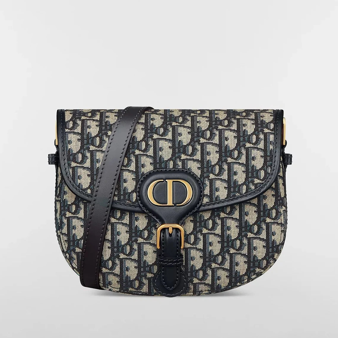 Dior Medium Dior Oblique Jacquard Bobby Bag - Blue