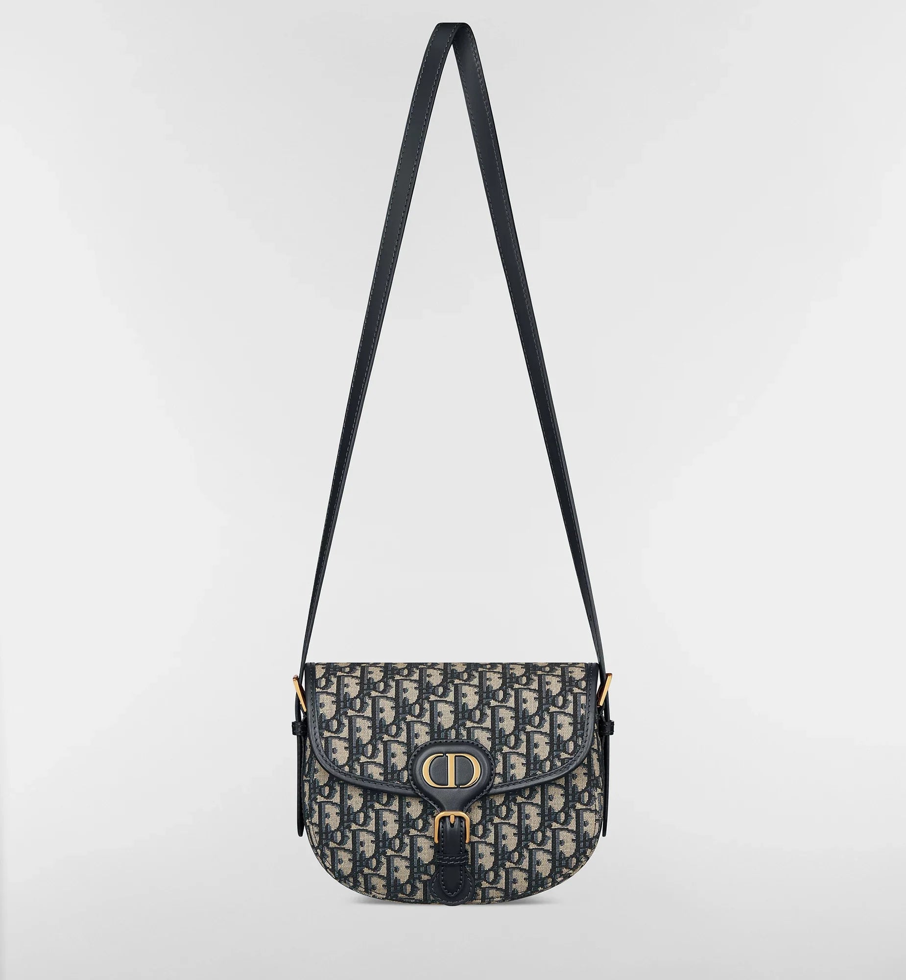 Dior Medium Dior Oblique Jacquard Bobby Bag - Blue