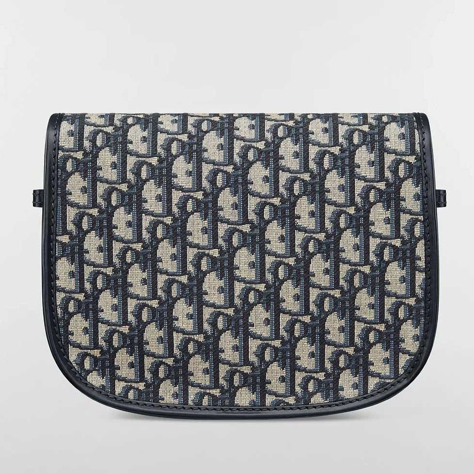 Dior Medium Dior Oblique Jacquard Bobby Bag - Blue