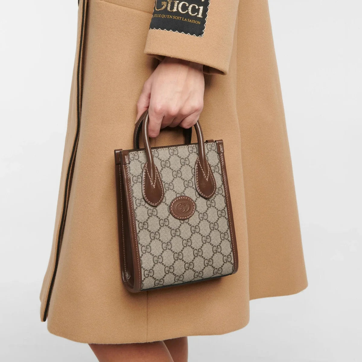 Gucci GG Mini Shopping Bag – Beige