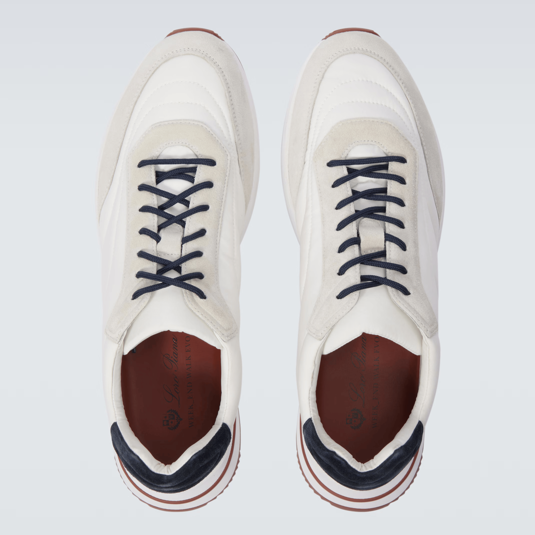 Loro Piana Week End Walk Microfibre Storm System® Sneakers - White (1000)