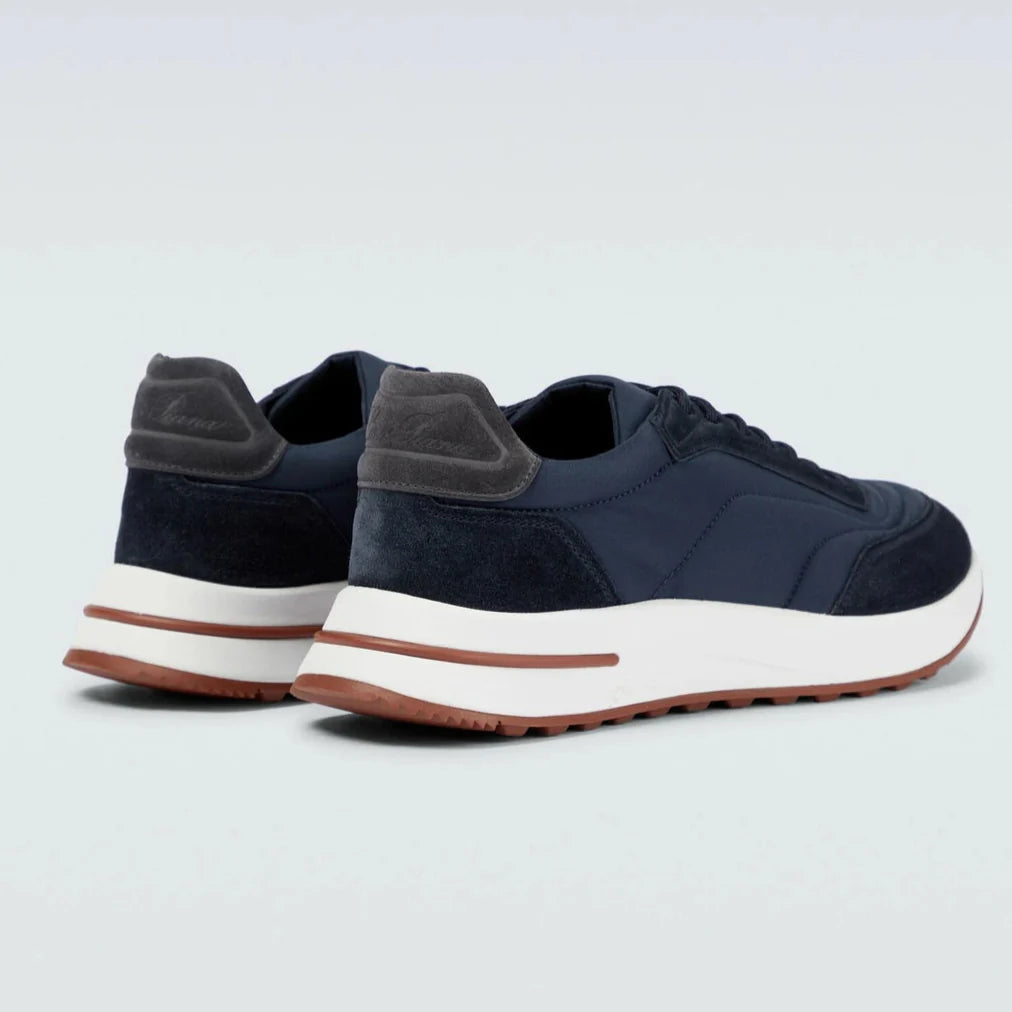 Loro Piana Week End Walk Sneakers - Navy Blue (W000)