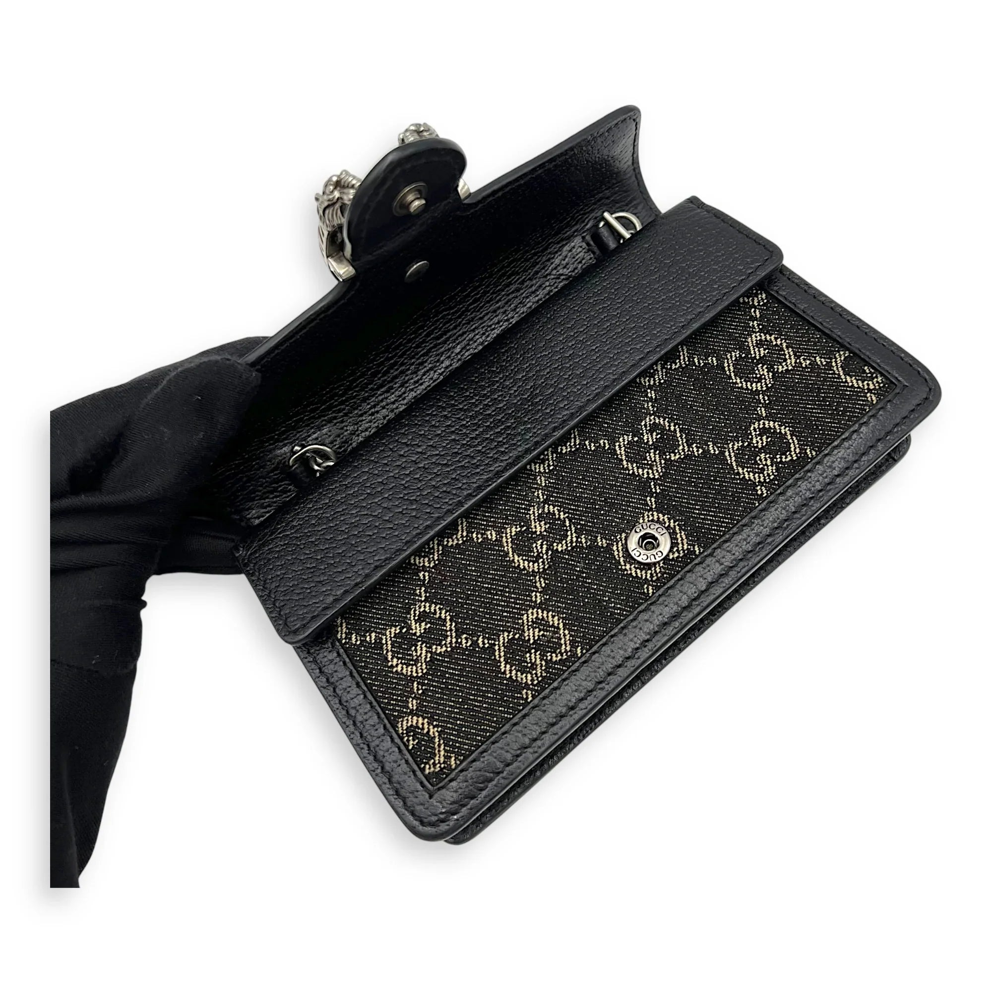 Gucci Dionysus Super Mini Crossbody Bag – Black