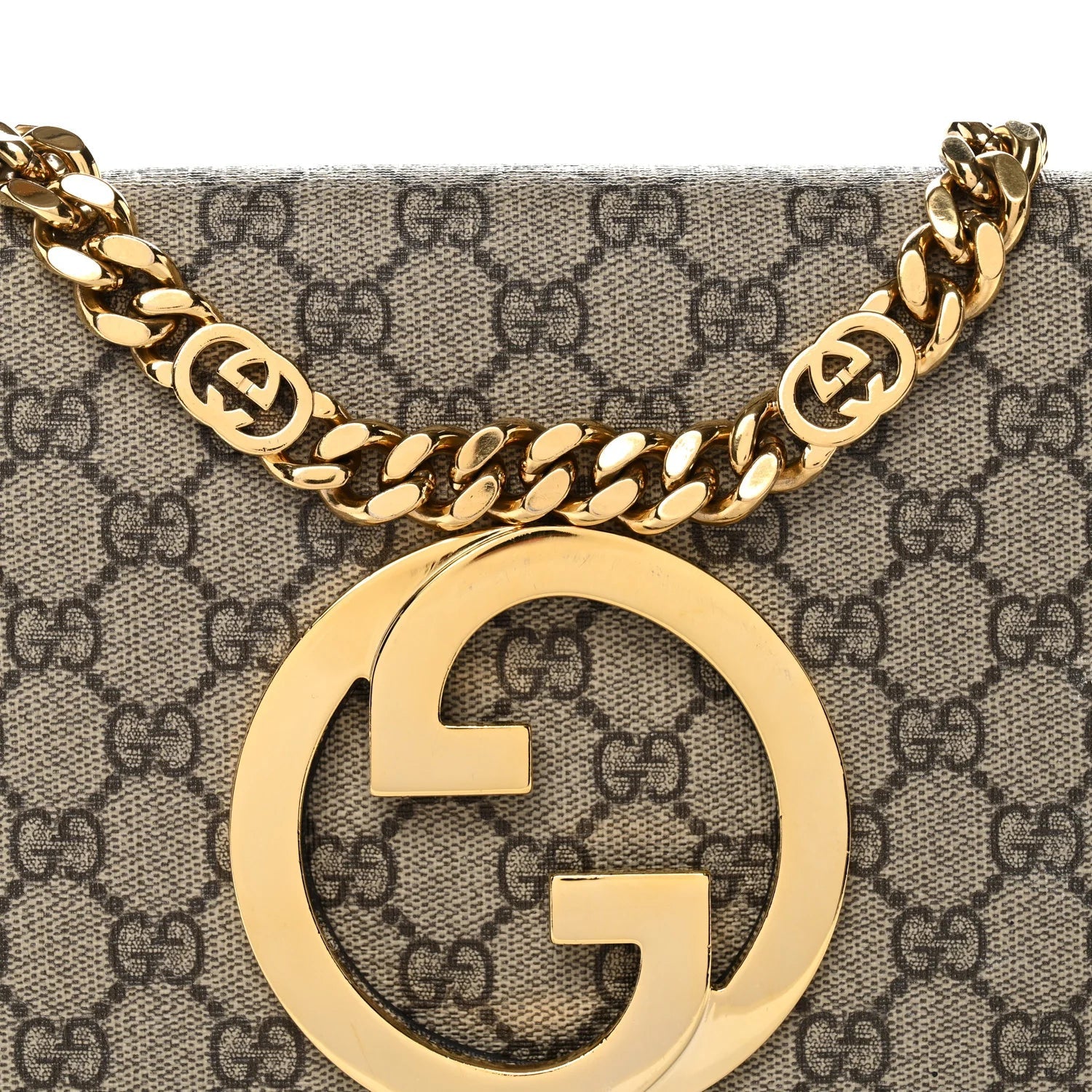 Gucci Blondie Shoulder Bag – Beige