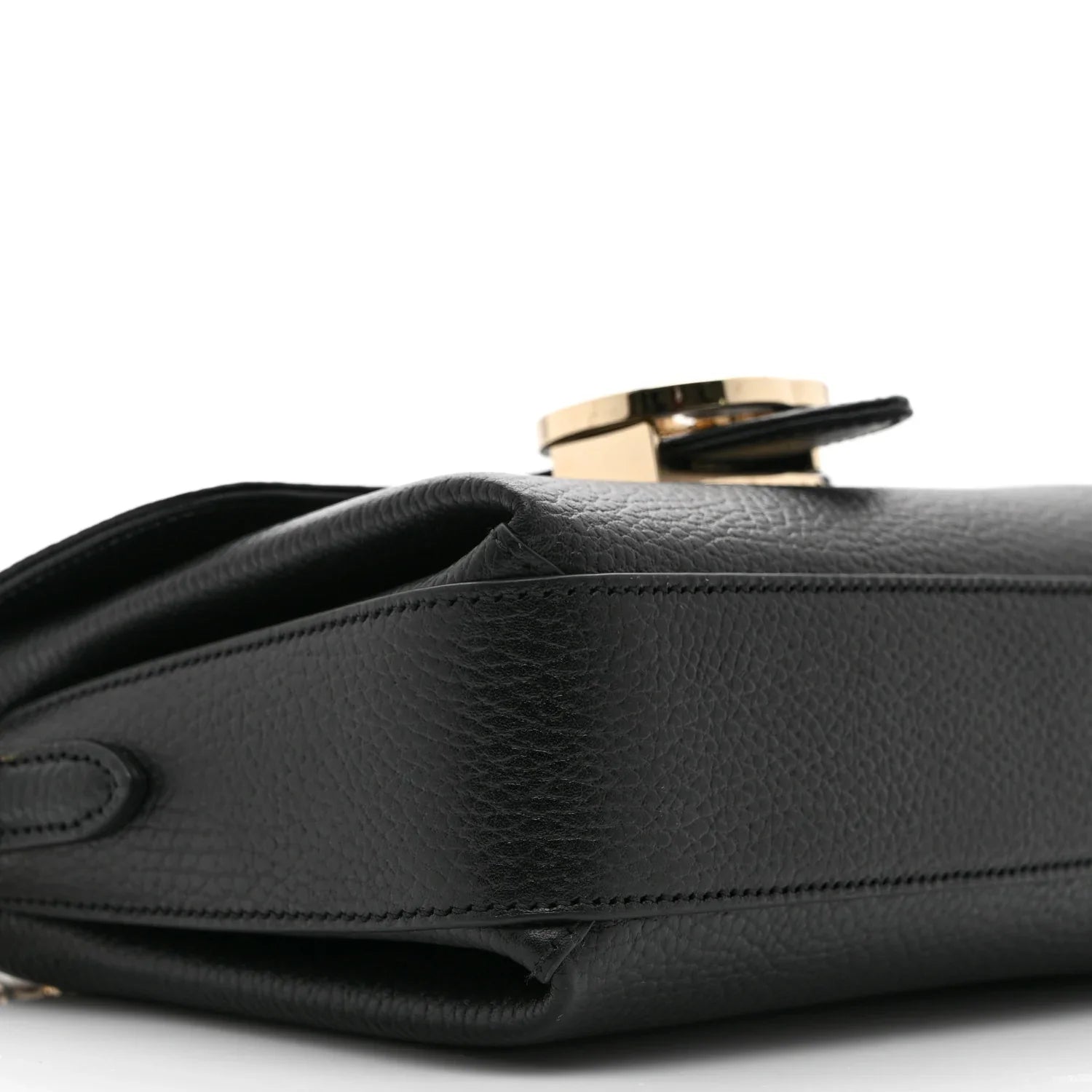Gucci Dollar Interlocking Chain Bag – Black
