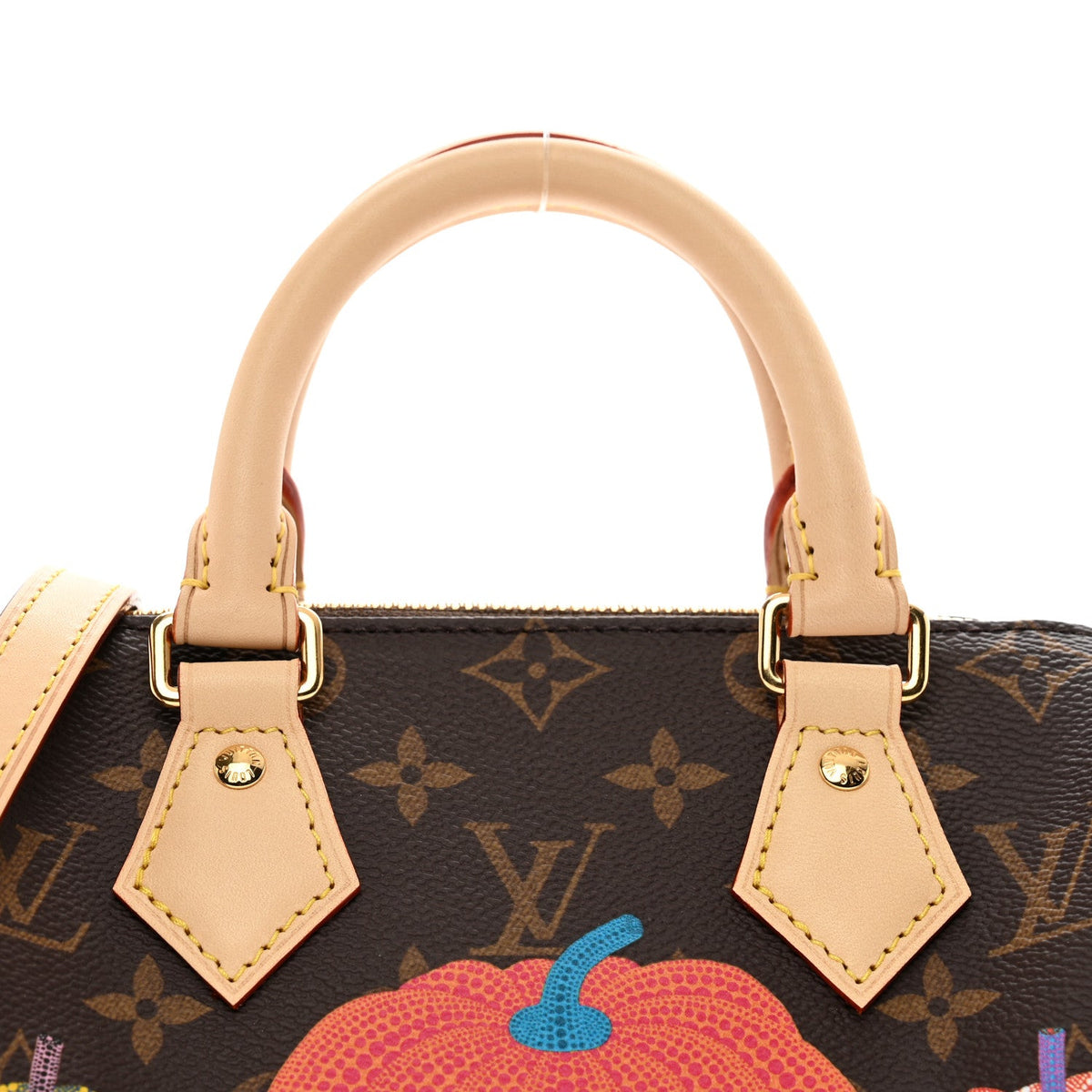Louis Vuitton x Yayoi Kusama Speedy Bandoulière 20 Handbag - Pumpkin