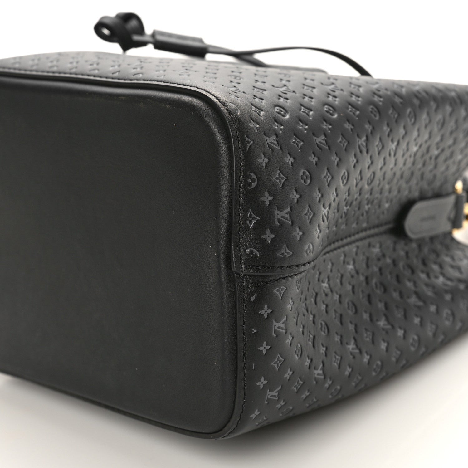 Louis Vuitton Nanogram Embossed Neonoe BB Shoulder Bag - Black