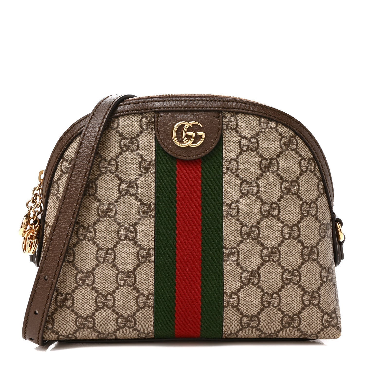 Gucci Ophidia Small Shoulder Bag – Brown