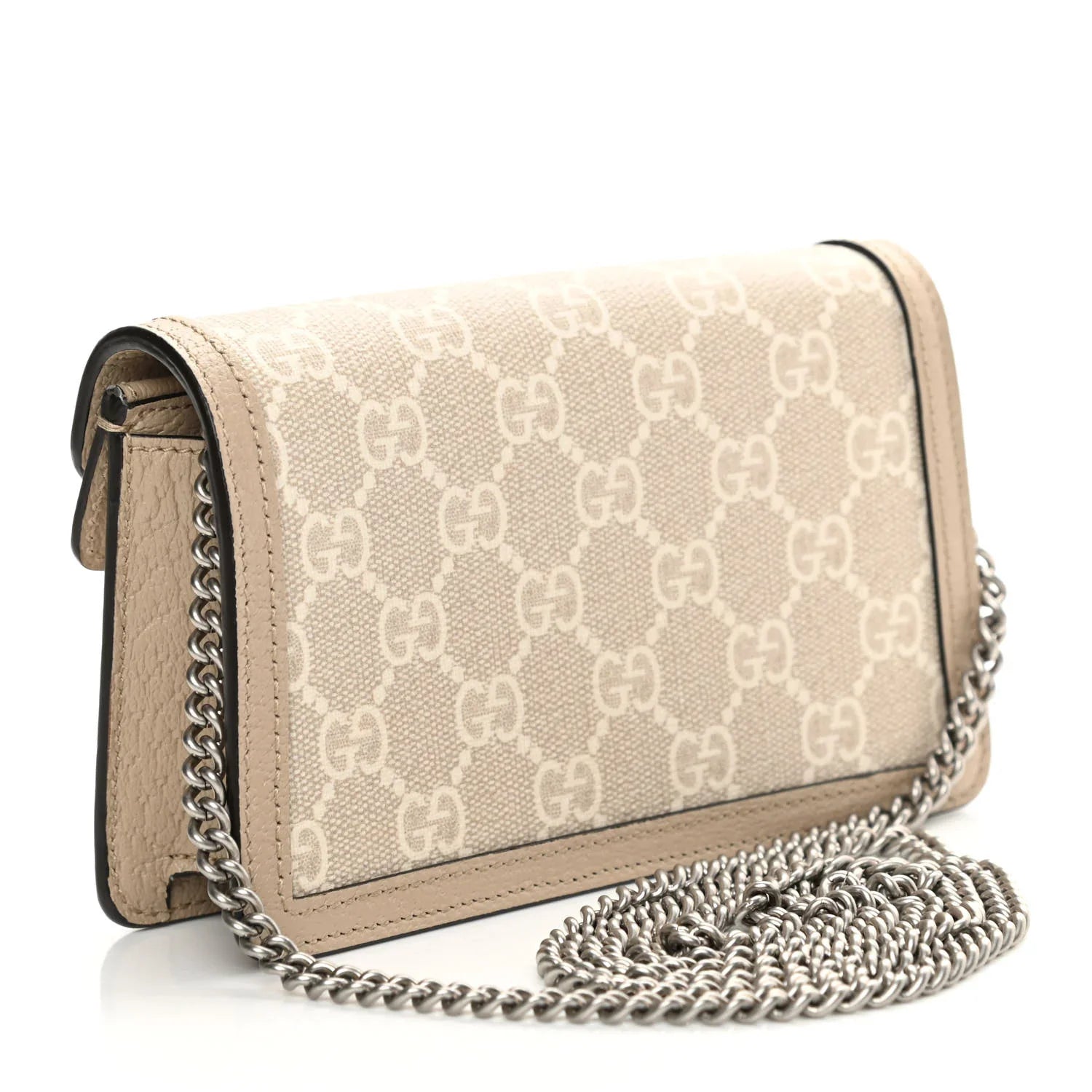 Gucci Canvas Dionysus Shoulder Bag – Beige