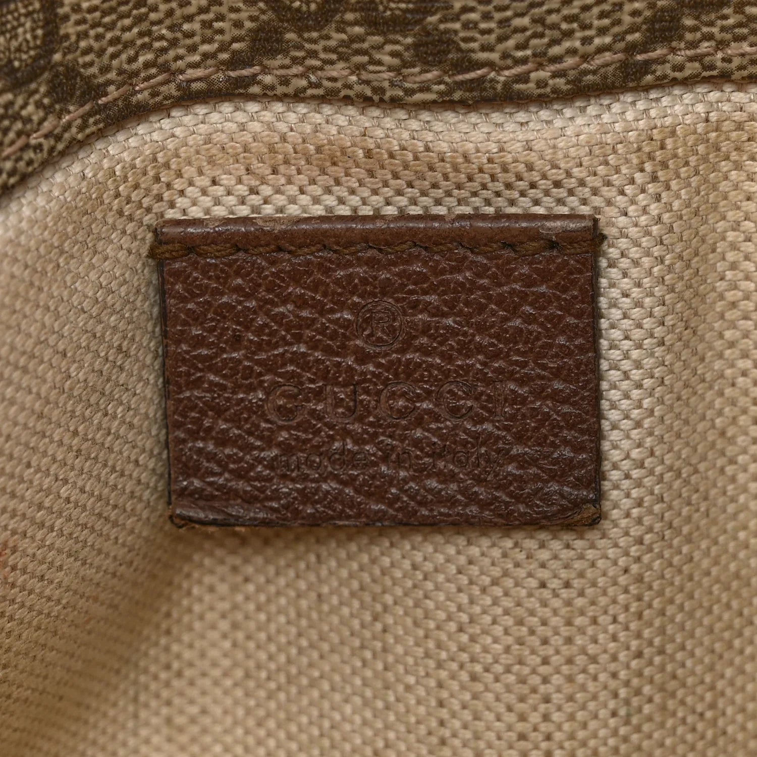 Gucci GG Neo Vintage Web Belt Bag – Beige