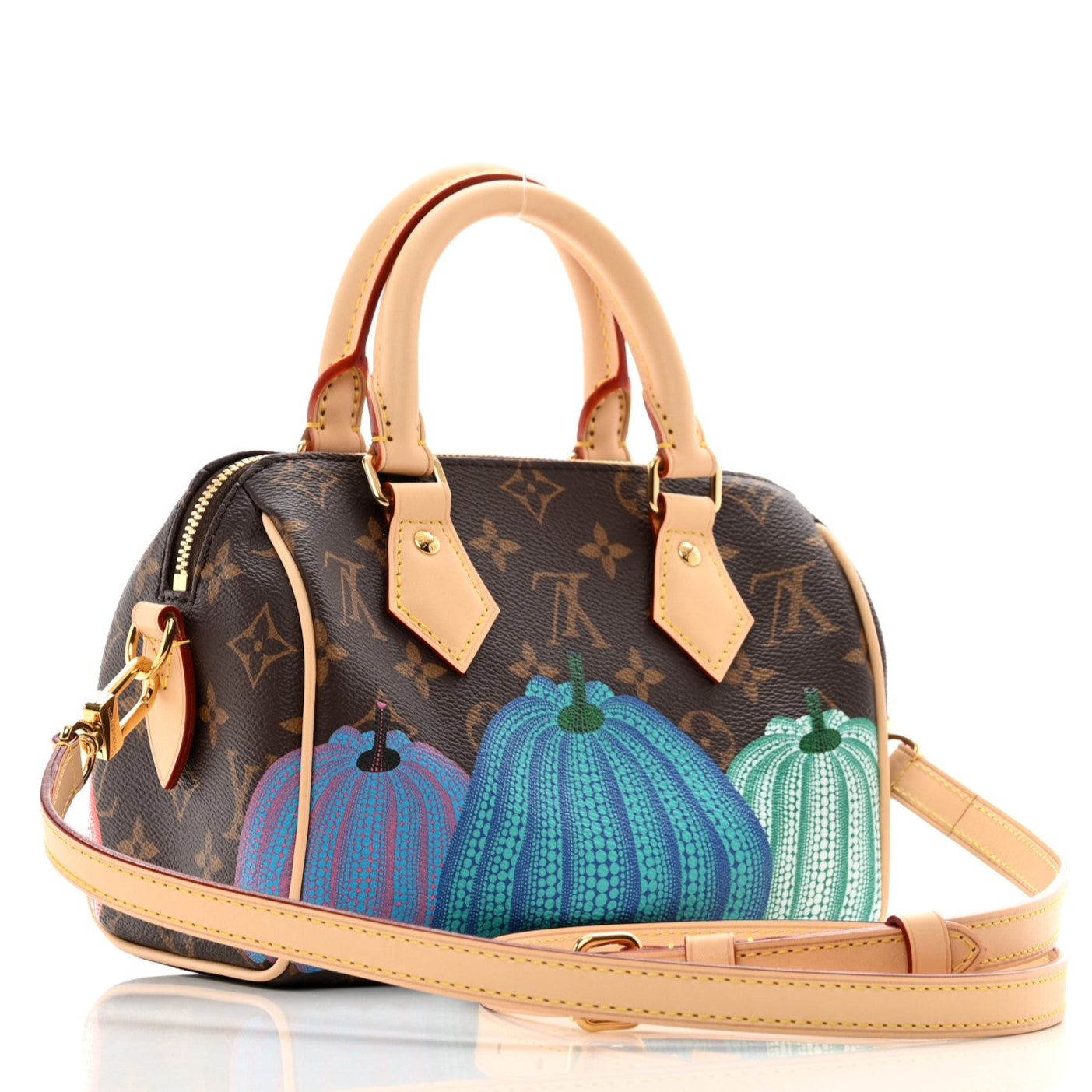 Louis Vuitton x Yayoi Kusama Speedy Bandoulière 20 Handbag - Pumpkin