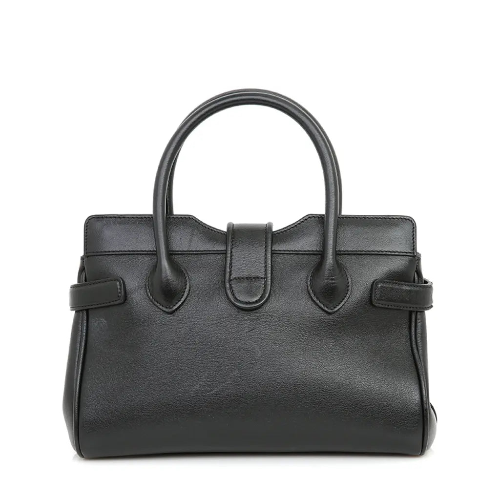 Gucci Small Top Handle with Double G Bag – Black
