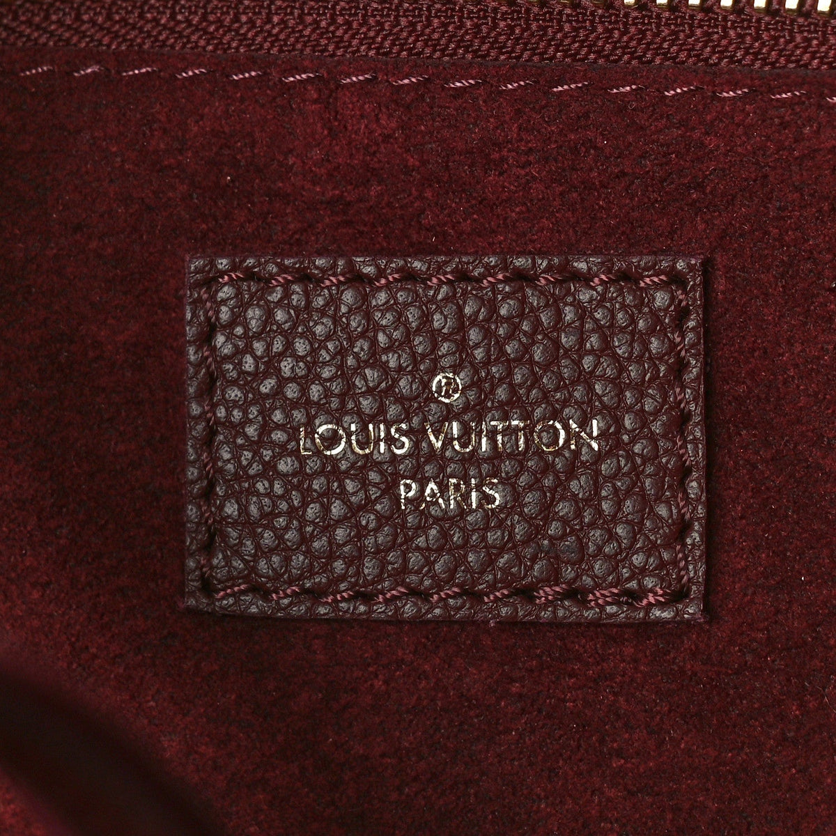 Louis Vuitton Neverfull MM Tote Bag - Wine Burgundy