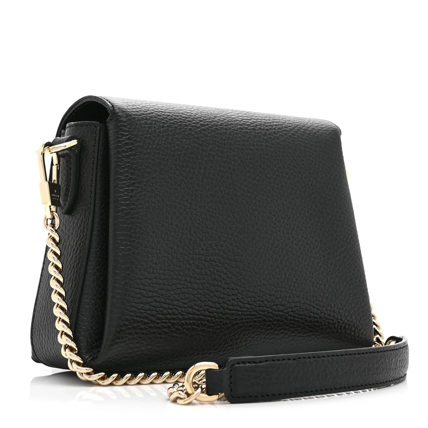 Gucci Dollar Interlocking Chain Bag – Black