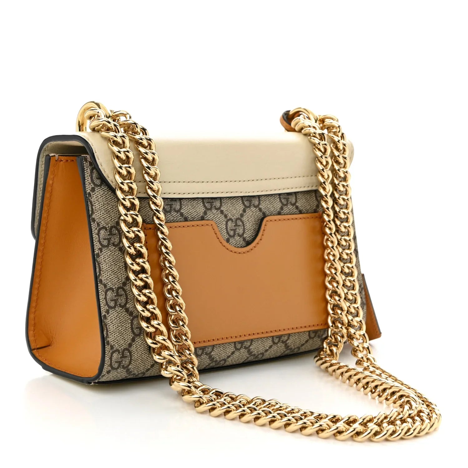 Gucci Padlock Small Shoulder Bag – Beige