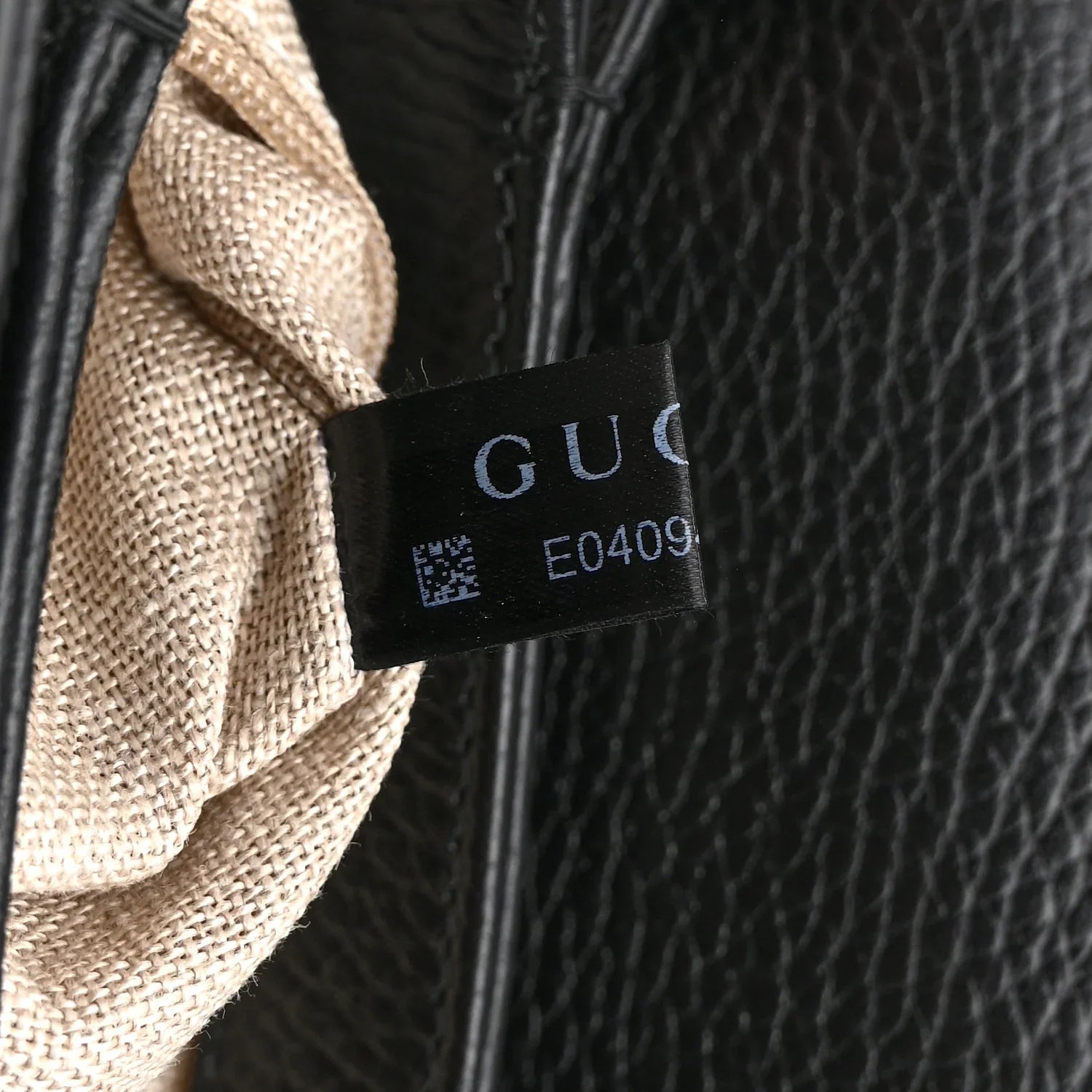 Gucci Dollar Interlocking Chain Bag – Black