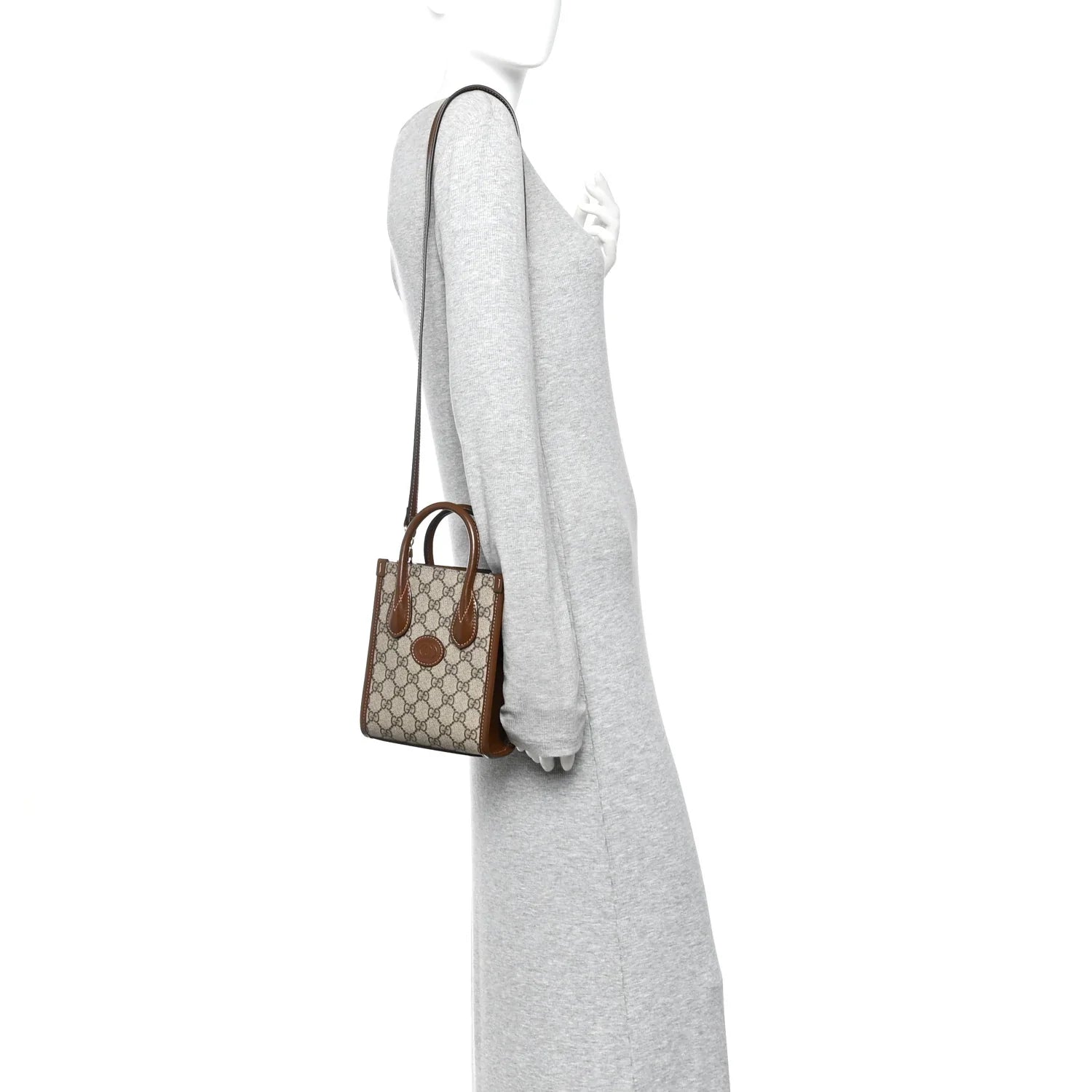 Gucci GG Mini Shopping Bag – Beige