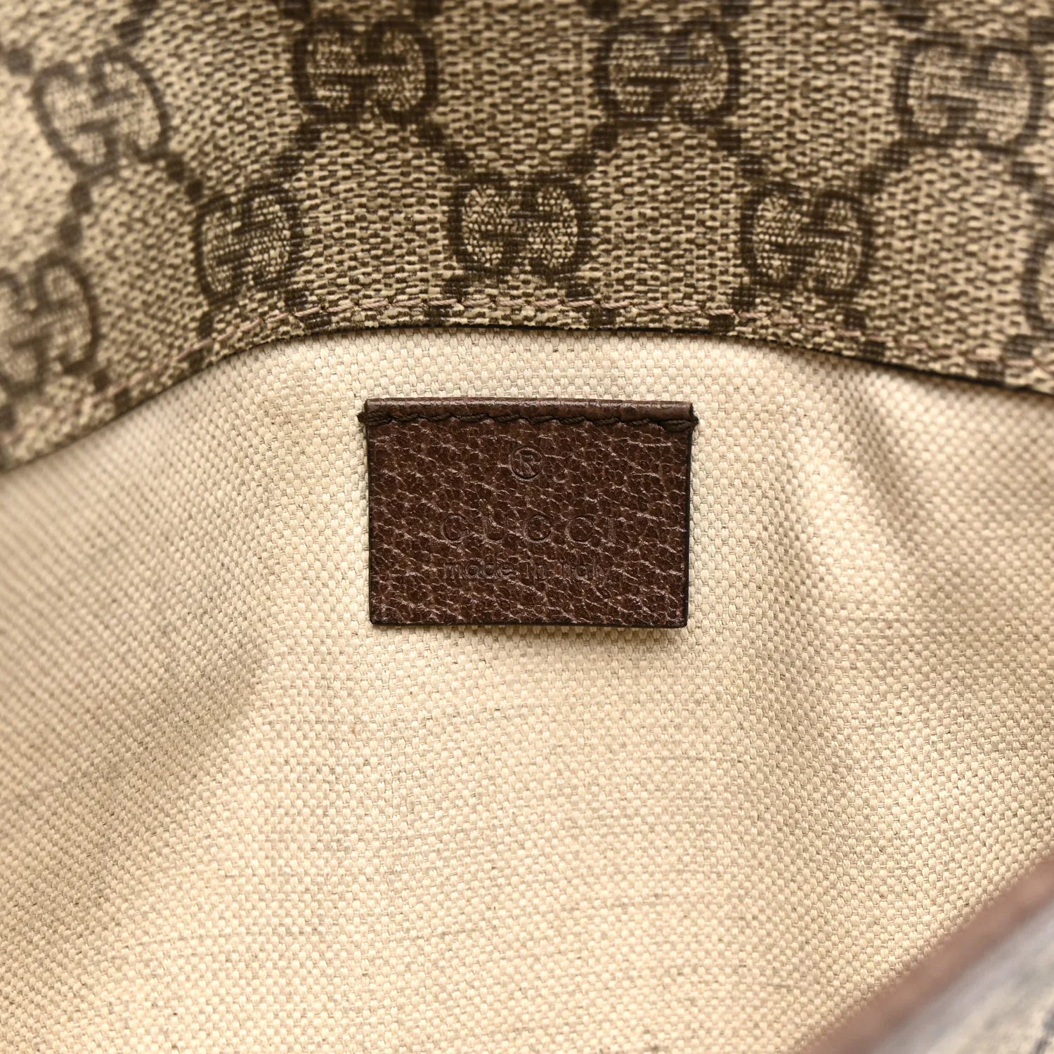Gucci Neo Vintage Web Belt Bag – Beige