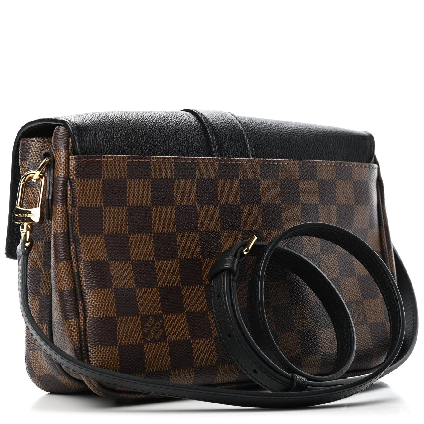 Louis Vuitton Damier Ebene Clapton Crossbody Bag - Black