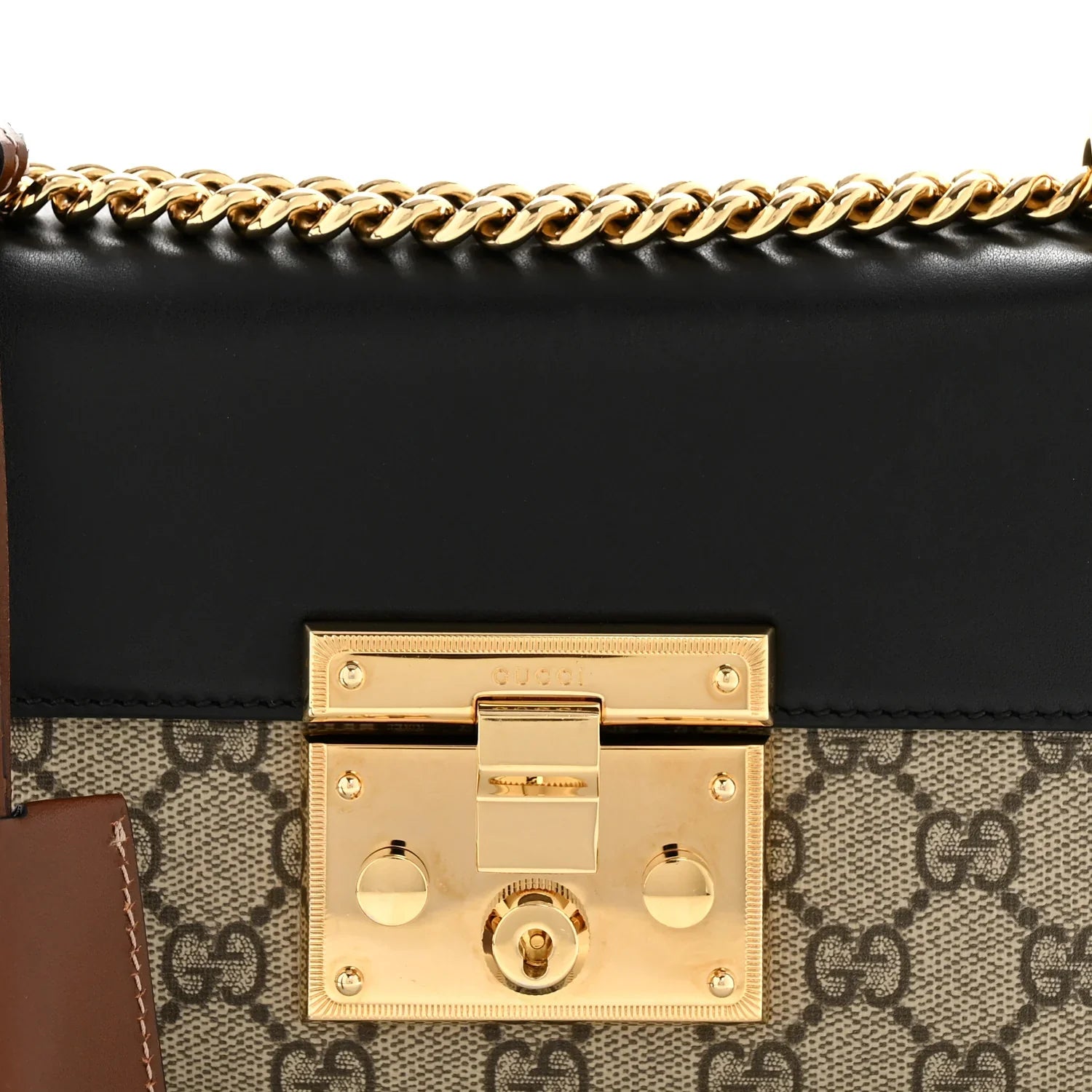 Gucci Padlock Small Shoulder Bag – Black