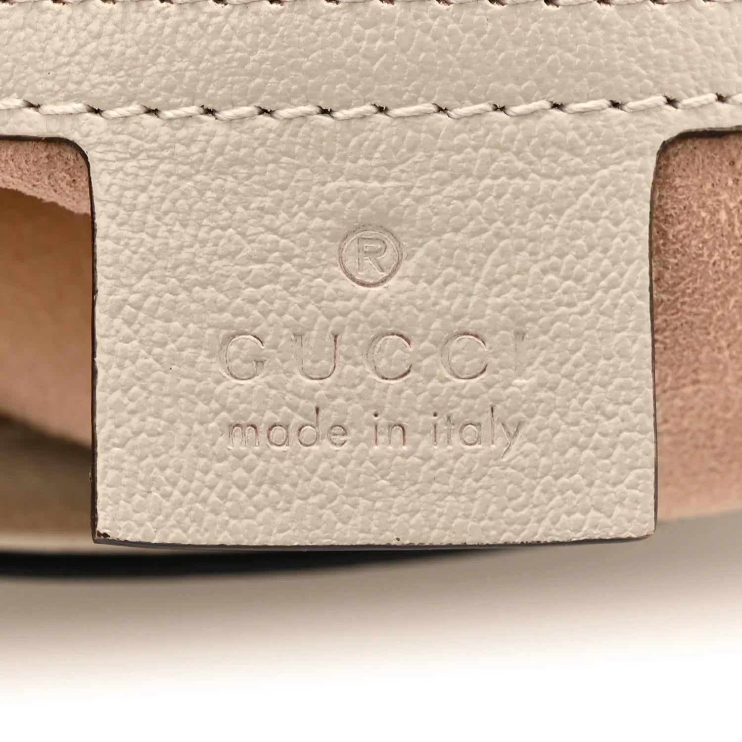 Gucci Small Top Handle Bag – White Calfskin
