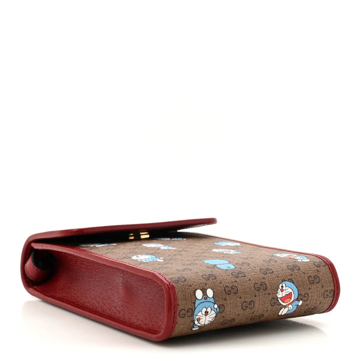 Gucci X Doraemon GG Supreme Mini Crossbody Bag – Brown