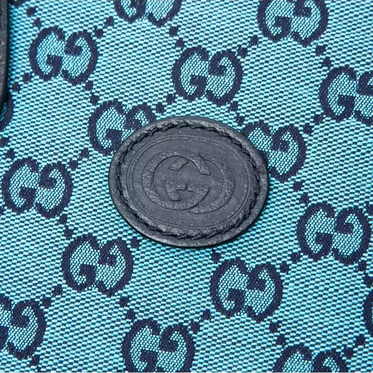 Gucci Calfskin Retro Tote Bag – Blue