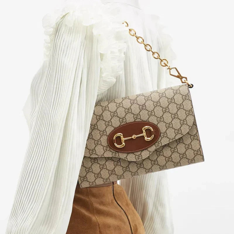 Gucci Horsebit 1955 Mini Bag – Beige