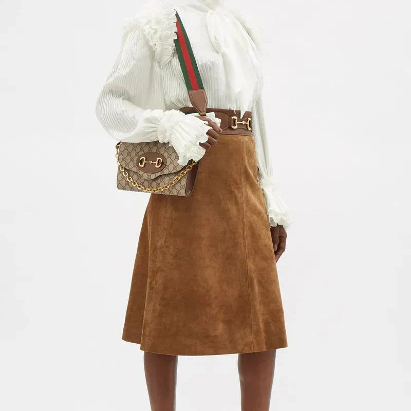 Gucci Horsebit 1955 Mini Bag – Beige