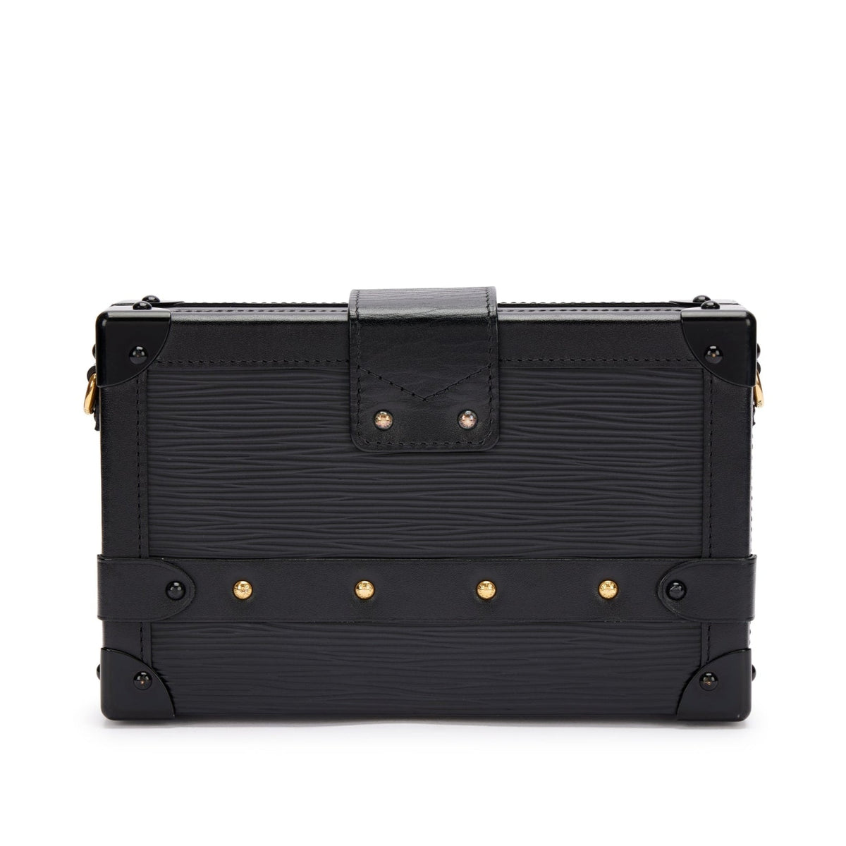 Louis Vuitton Petite Malle Crossbody Bag - Black
