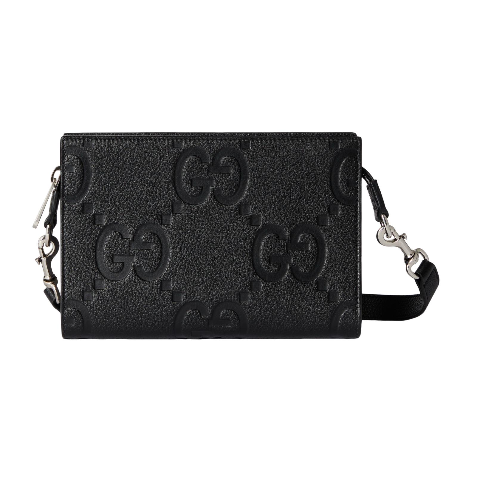 Gucci Jumbo GG Mini Leather Bag – Black