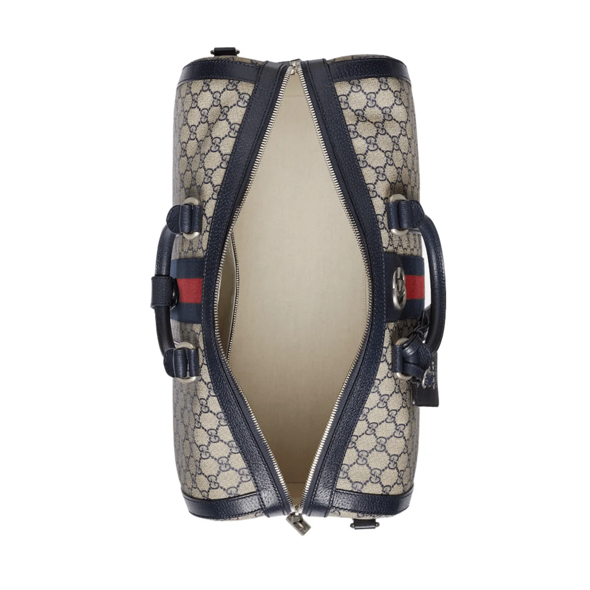 Gucci GG Supreme Canvas Small Savoy Duffle Bag – Beige