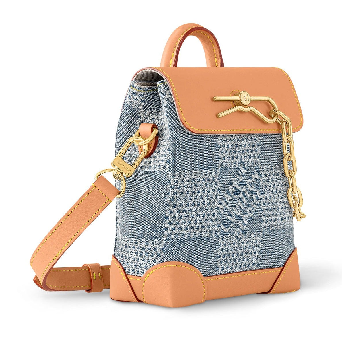 Louis Vuitton Denim Nano Steamer – Blue