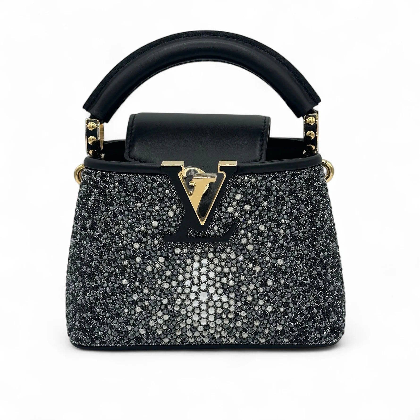 Louis Vuitton Mini Capucines Bag – Black