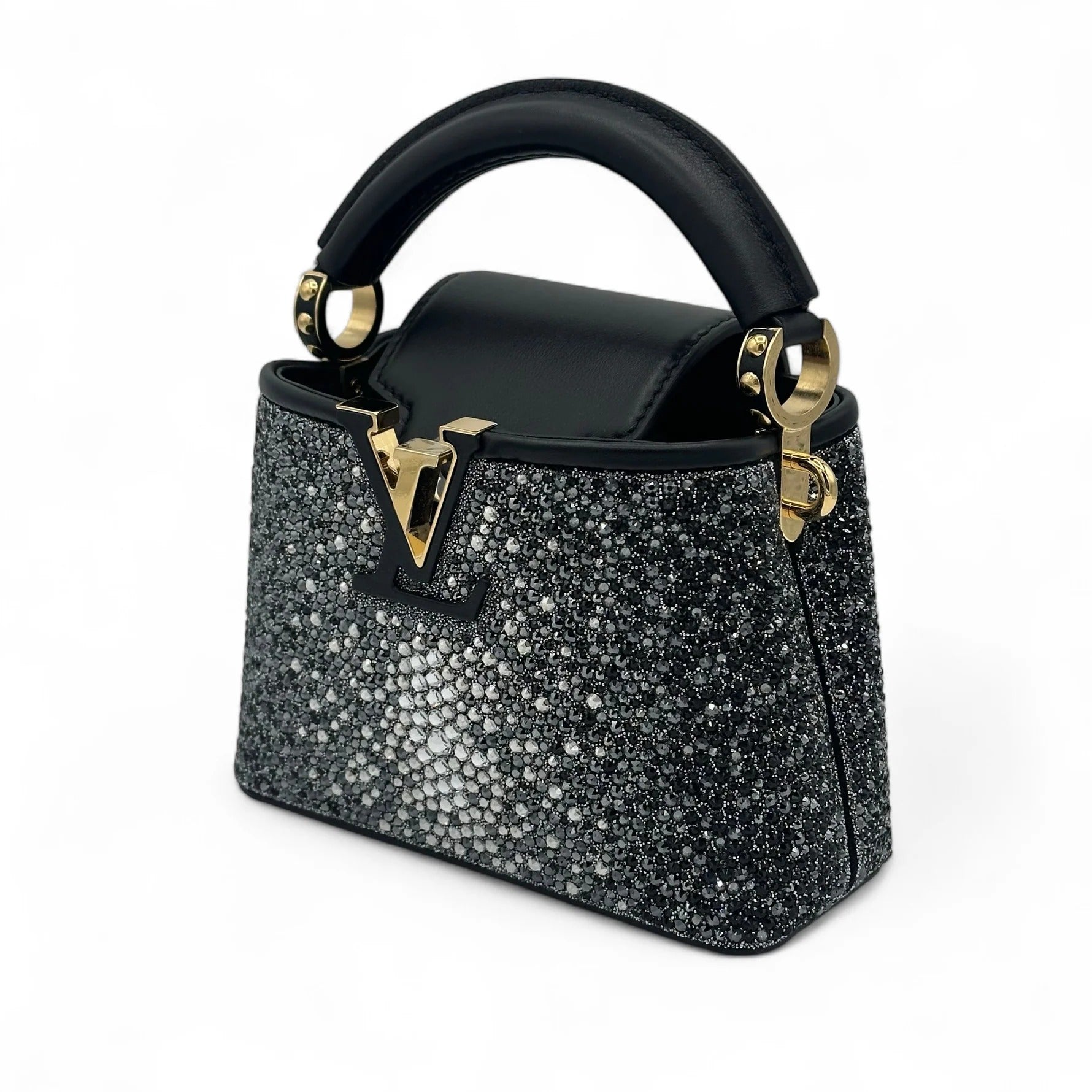 Louis Vuitton Mini Capucines Bag – Black
