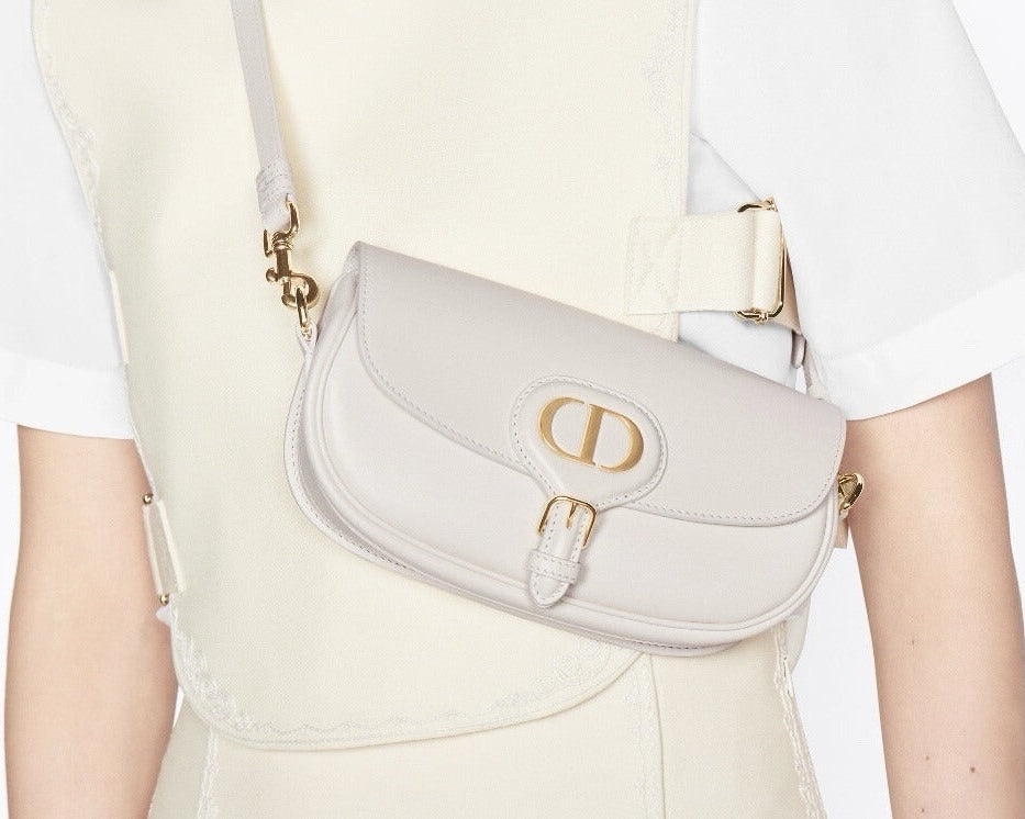 Dior Bobby East West Bag - White
