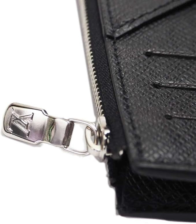 Louis Vuitton Taiga Coin Card Holder Wallet – Black