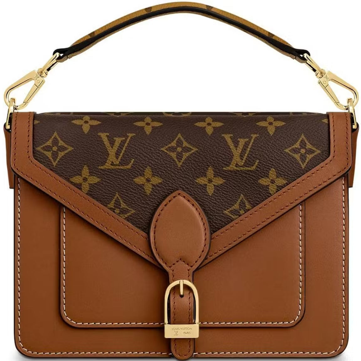 Louis Vuitton Biface Monogram Shoulder Bag - Brown