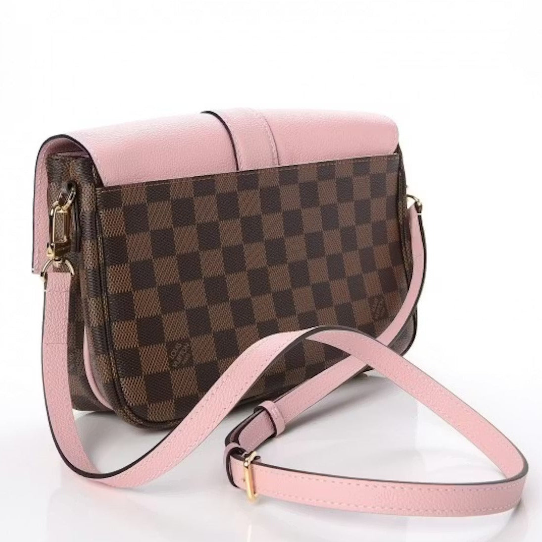 Louis Vuitton Damier Ebene Clapton Crossbody Bag - Magnolia Pink