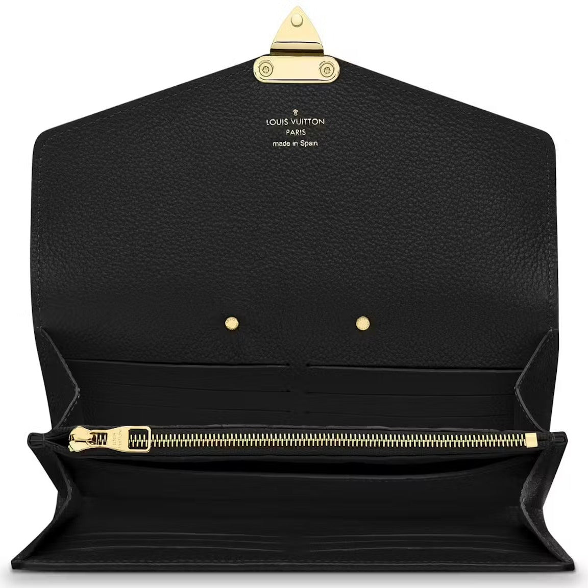 Louis Vuitton Monogram Empreinte Metis Wallet - Black