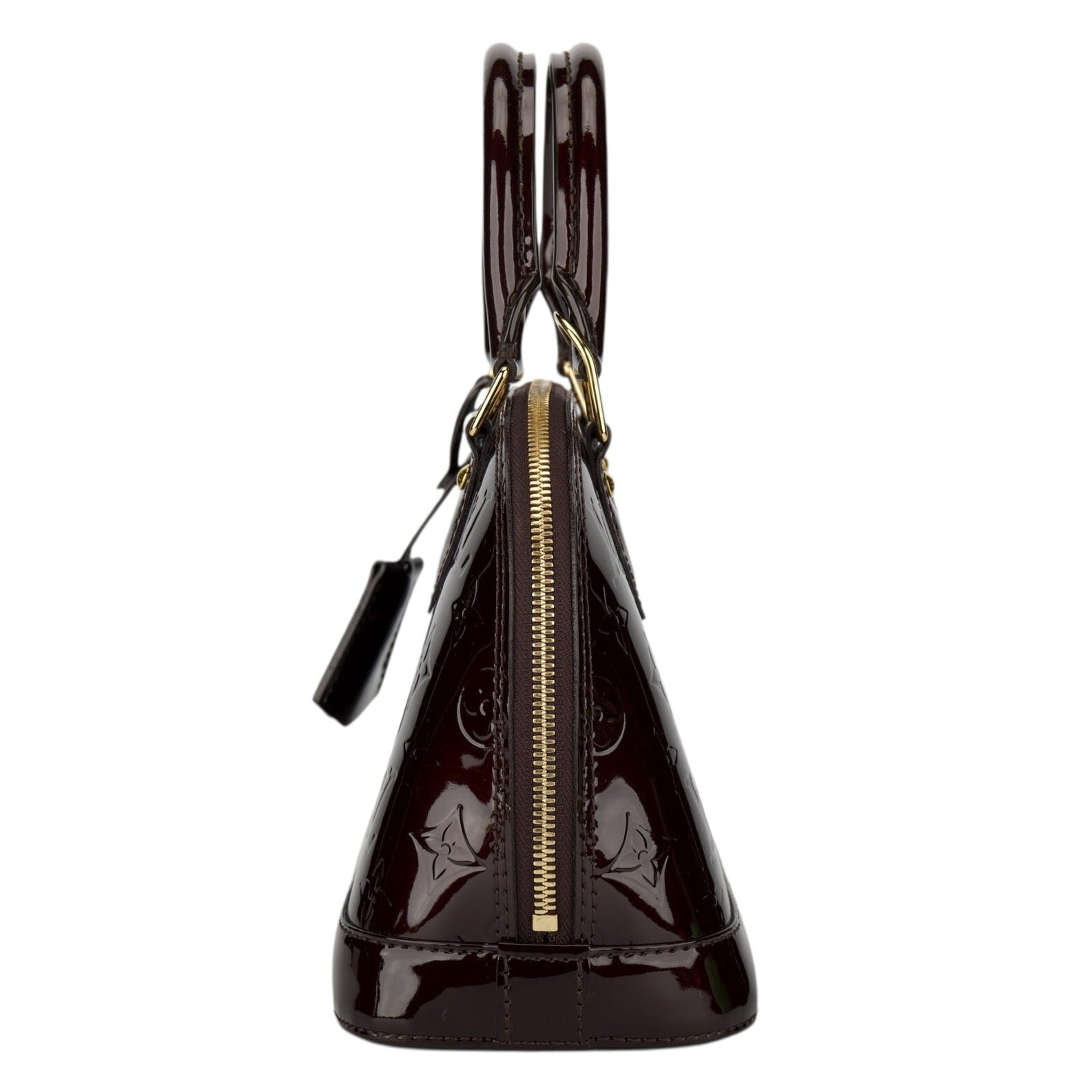 Louis Vuitton Vernis Alma BB Handbag - Amarante