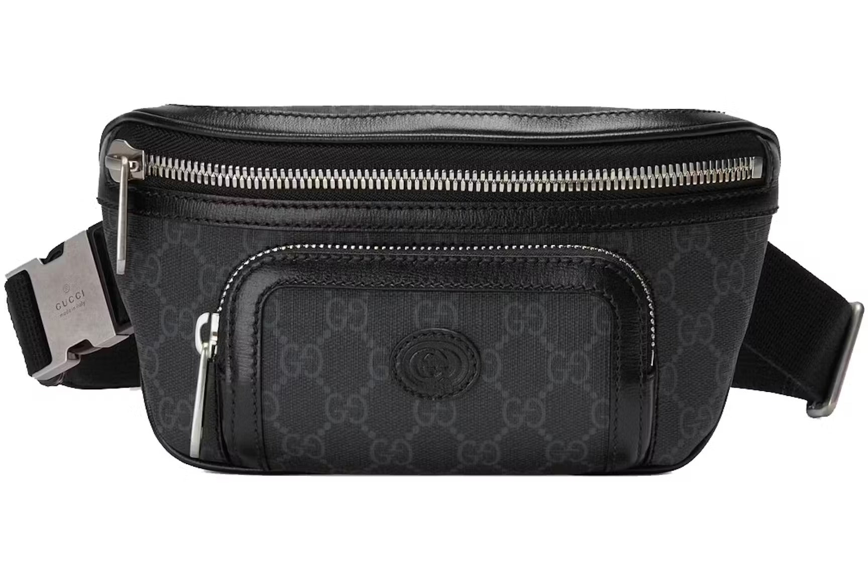 Gucci GG Supreme Interlocking G Belt Bag – Black