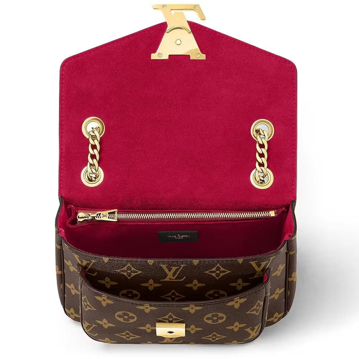 Louis Vuitton Monogram Coated Canvas Passy Shoulder Bag – Brown
