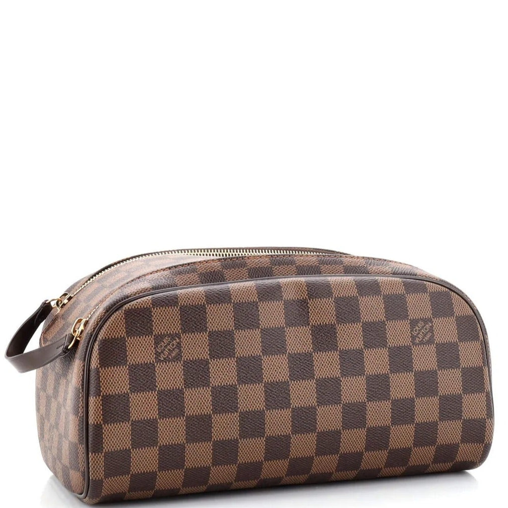 Louis Vuitton Damier Ebene Toiletry Pouch - Brown