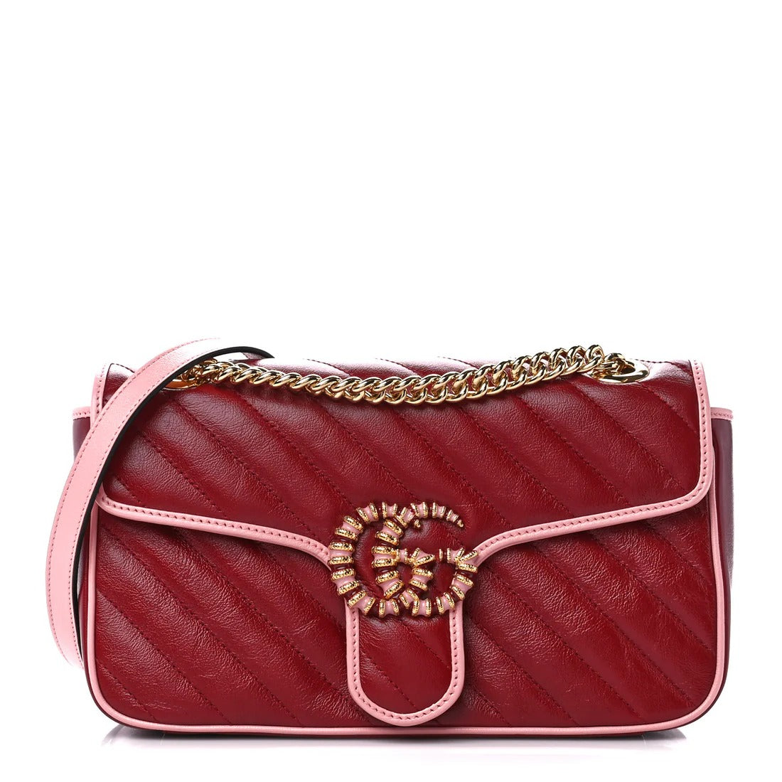 Gucci GG Marmont Medium Shoulder Bag – Red