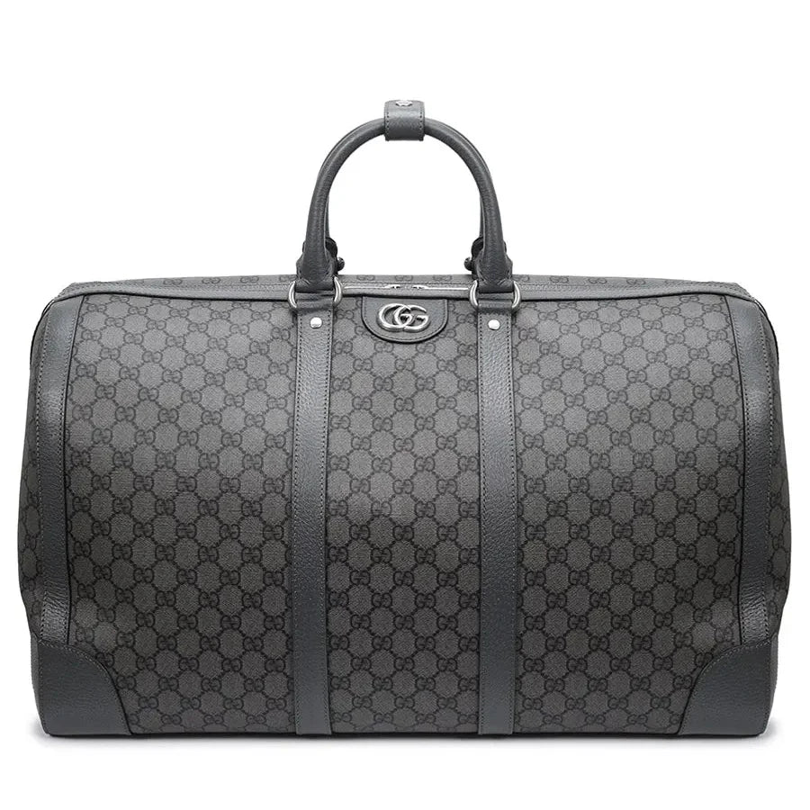 Gucci GG Supreme Canvas Ophidia Duffle Bag – Grey