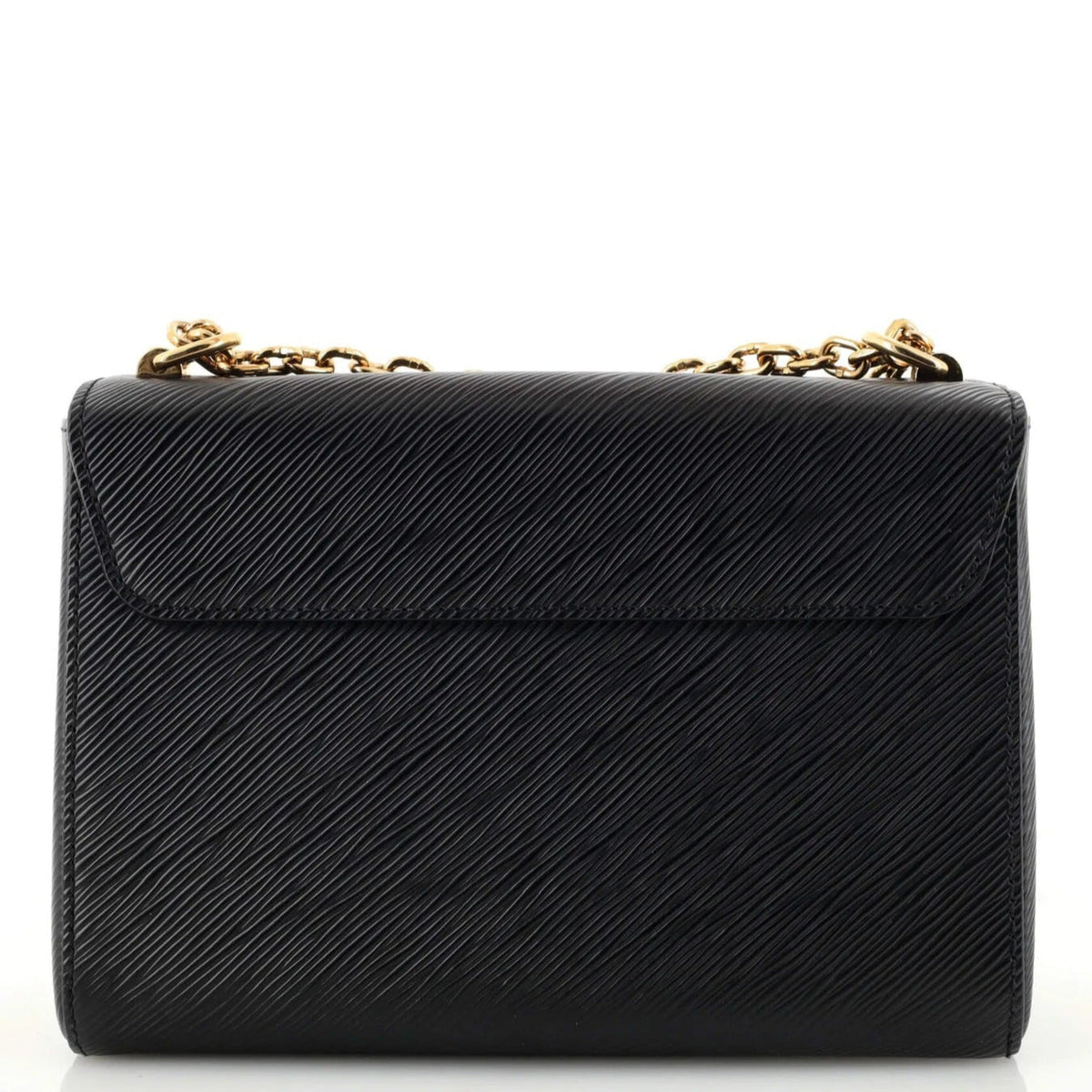 Louis Vuitton Limited Edition Flower Twist MM Handbag - Black