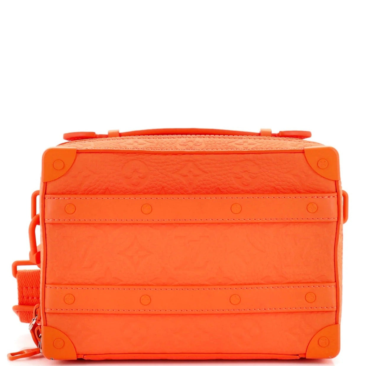 Louis Vuitton Taurillon Monogram Handle Soft Trunk - Orange